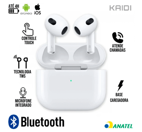 Fone de Ouvido Bluetooth - Kaidi 5602 - Imagem 2