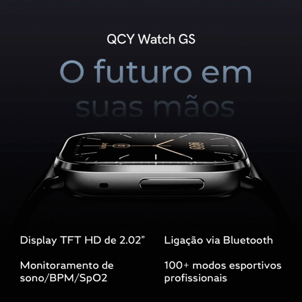 Relógio Smartwatch QCY - GS S6 - Imagem 3